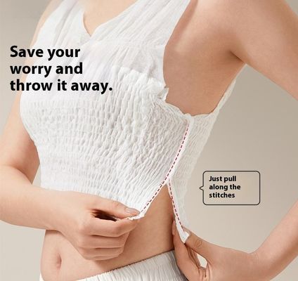 OEM Disposable Upgrade Breastfeeding Bra Integrated Anti Overflow Nursing Pads Breathable Daily Maternity Care For Night Use